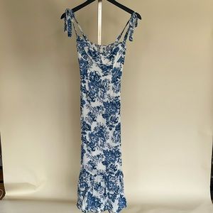 Floral Reformation Midi Dress